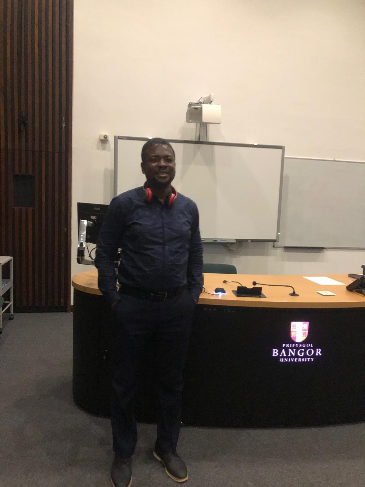 Theodore Aware at Bangor University